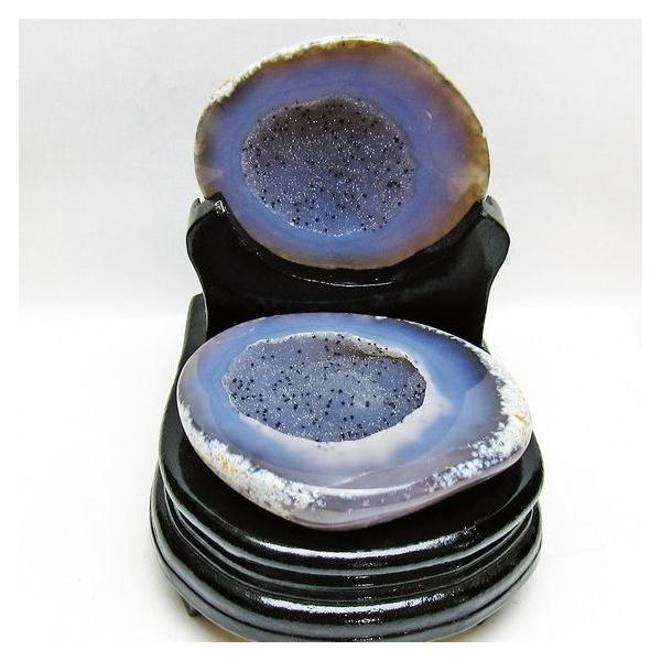 アゲートの置物 一点物 アゲートジオード トレジャー瑪瑙 晶洞 インテリア オブジェ