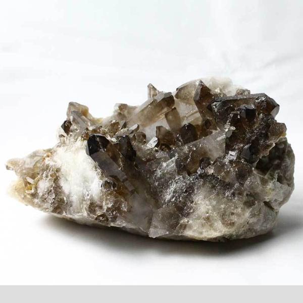 1.4Kg モリオン 黒水晶 クラスター 送料無料 一点物 182-4613 : 天然石