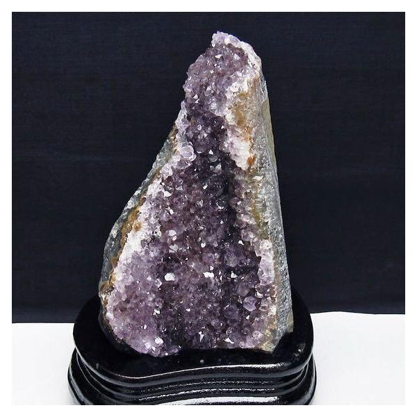 アメジストクラスター　ウルグアイ産アメジスト原石 1.2Kg アメジスト クラスター ウルグアイ産 原石 amethyst 台座付属