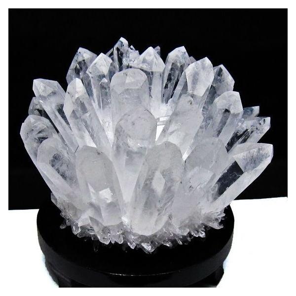 1.3Kg 水晶 クラスター 原石 台座付属 一点物 送料無料 182-8382