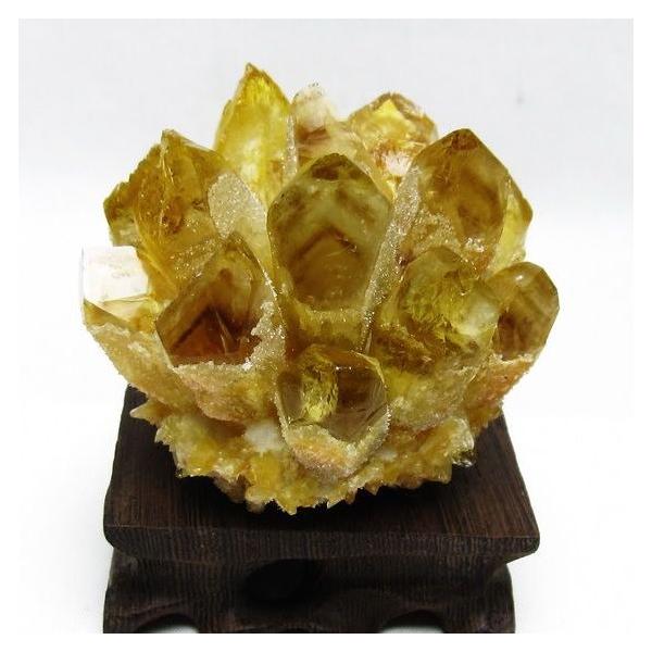 天然シトリンクラスター 台座付 おまけ付 最 安値家具・インテリア - 天然シトリンクラスター 台座付 おまけ付