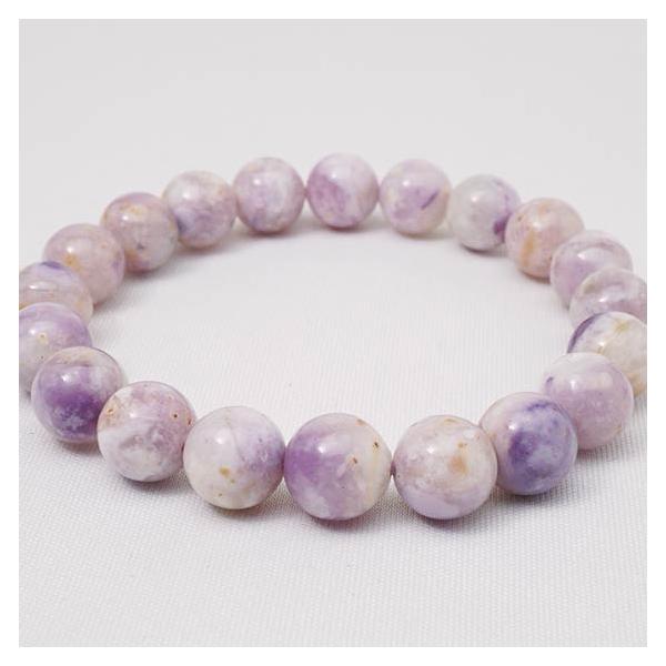 ティファニーストーン ブレスレット 10mm 一点物 211-2665 : 天然石