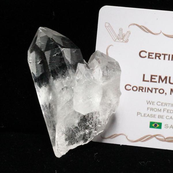 水晶クラスター ブラジル ミナスジェライス州 コリント産 証明書付属