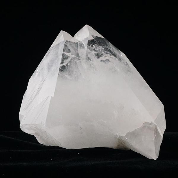 水晶 クラスター 虹入り ツインクリスタル アーカンソー産 送料無料