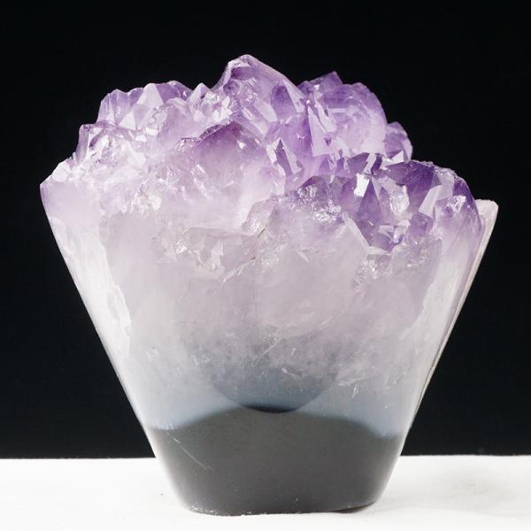 ①ウルグアイ産 フラワーアメジスト 原石 アメシスト クラスター アメジスト 1.1Kg アメジスト クラスター 原石 ウルグアイ産 花型 フラワー