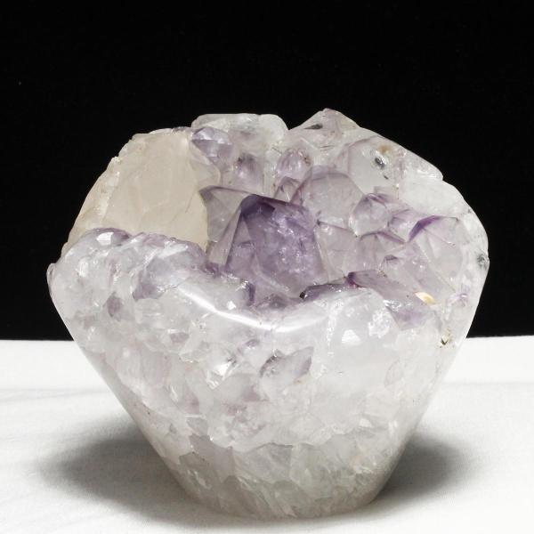 1.3Kg アメジスト クラスター 原石 ウルグアイ産 花型 フラワー