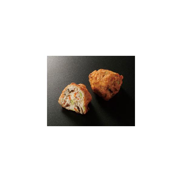 ◇ポイント：自社製の豆乳・豆腐ベースの生地に鶏肉・枝豆・人参・ごぼう・たけのこ・きくらげ・しいたけの7種の具材を大きめカットで配合した、食べ応えのある手造り風のひろうす(がんもどき)です。◇原産国(最終加工地)：日本(石川)◇主要原材料：豆...