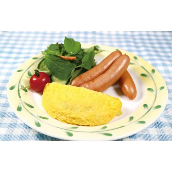 ◇ポイント：鶏肉、豚肉、たまねぎ、にんじんの入ったふんわりとしたミートオムレツです。◇最終加工地：日本(静岡)◇主要原材料：液卵(国内製造)、野菜(たまねぎ、にんじん)、でん粉、粒状大豆たん白、砂糖、食肉(鶏肉、豚肉)、食塩、パン粉、豚脂、...