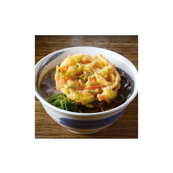 ◇ポイント：作業工数が多い、野菜かき揚げを解凍するだけで提供できます。また出来立てを提供される場合も、1分油調するだけで仕上がります。玉ねぎの外側のみを使用することで、サクッとした食感が味わえるかき揚げに仕上げました。つゆに浸したときに、ほ...