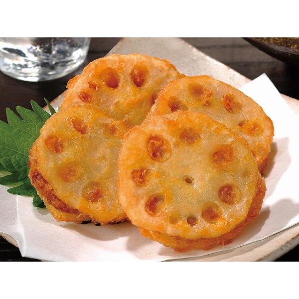 冷凍食品 味の素冷凍 蓮根の挟み揚げ(鶏) 約28g×30個入