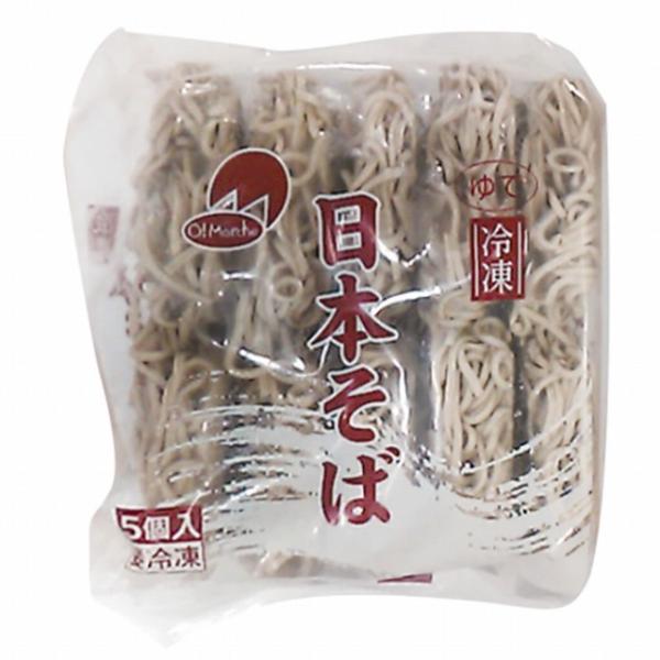 ◇ポイント：そば粉3割配合、なめらかな触感でしっかりとした歯ごたえのある歯切れのよいそばです。◇最終加工地：日本◇主要原材料：めん(小麦粉、そば粉、小麦たん白、卵白粉(卵含む))◇内容量：200g×5個◇調理方法：煮たったお湯に凍ったまま約...