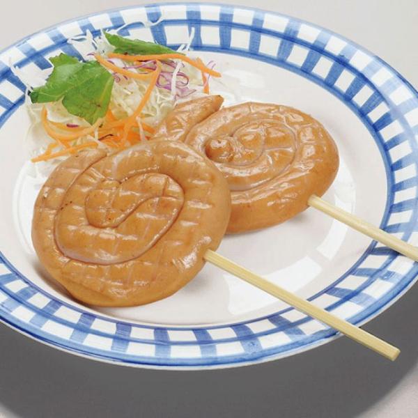 ◇ポイント：原料肉に豚肉のみを使用していますのでジューシーで甘味たっぷりです。天然羊腸に詰め込んだ全長約25ｃｍ直径7ｃｍのウインナーを串に刺しました。見た目も楽しく片手でおやつ感覚で食べられます。◇最終加工地：中国◇主要原材料：豚肉、豚脂...