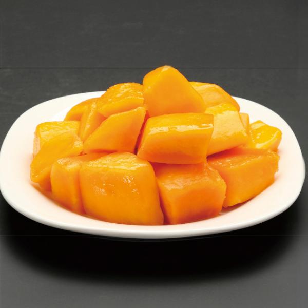 濃いオレンジ色が特徴のベトナム産のマンゴーをチャンクカット(乱切り)し、急速冷凍しました。◇最終加工地：日本◇主要原材料：マンゴー(ベトナム)◇内容量：500g◇調理方法：自然解凍注意:●パッケージなどは変更になる場合があります。●原材料、...