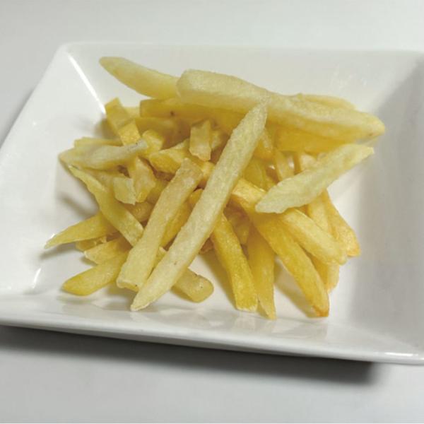 カリッとした表面の歯ざわりとホクッとしたじゃがいも本来の豊かな食感が自慢のフライドポテトです。◇最終加工地：インド◇主要原材料：じゃがいも、植物油脂、ぶどう糖／ピロリン酸Na◇内容量：1kg◇調理方法：凍ったまま、揚注意:●パッケージなどは...