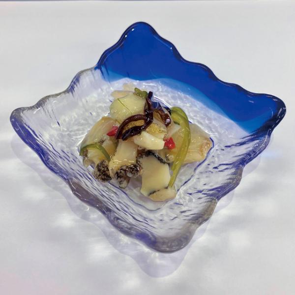 冷凍食品 北海道産つぶ貝パリパリ山葵500g