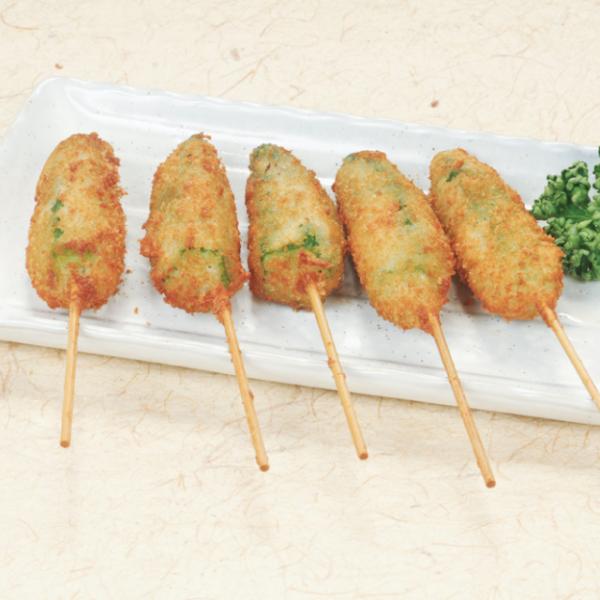 新鮮なオクラを使用しました。薄衣でカラッと仕上がります。◇最終加工地：中国◇主要原材料：オクラ、衣(パン粉、小麦粉、でん粉、食塩)／調味料(アミノ酸)、増粘剤(グァーガム)、乳化剤、(一部に小麦・大豆を含む)◇内容量：240g(20g×12...