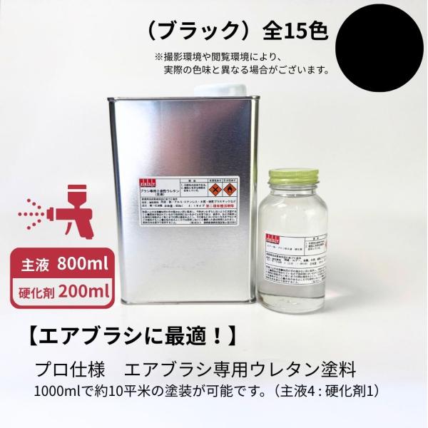 ウレタン上塗り塗料　黒　主剤・硬化剤 20kgセット 塗料・塗装 ウレタン上塗り塗料 黒 主剤・硬化剤 20kgセット