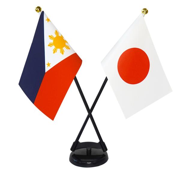 [TOSPA世界の国旗ミニフラッグの特長]●旗生地は重厚感ある華やかなテトロンスェードを採用！●色鮮やかな染色!●優れた染色堅牢度（色落ちしにくさ）●品揃えが豊富!●高品質で低価格！