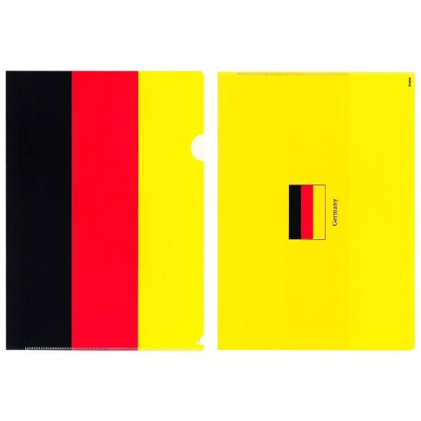 オシャレな国旗柄のクリアファイル好評販売中！使い勝手の良いA4サイズ！