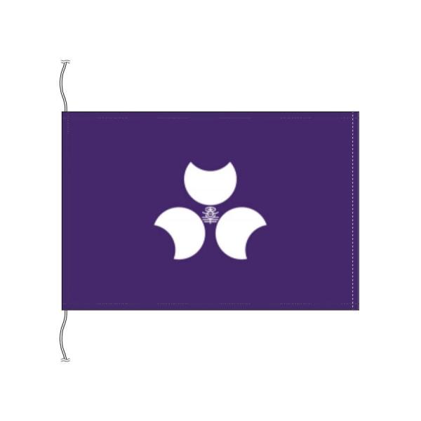 TOSPA 群馬県旗 日本の都道府県の旗 卓上旗 旗サイズ16×24cm テトロン