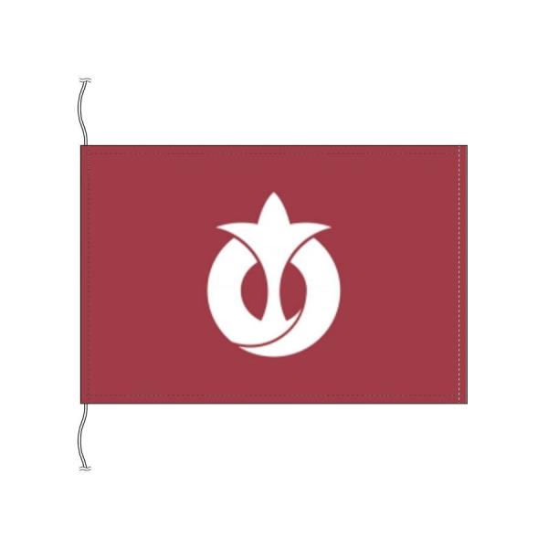 TOSPA 愛知県旗 日本の都道府県の旗 卓上旗 旗サイズ16×24cm テトロン