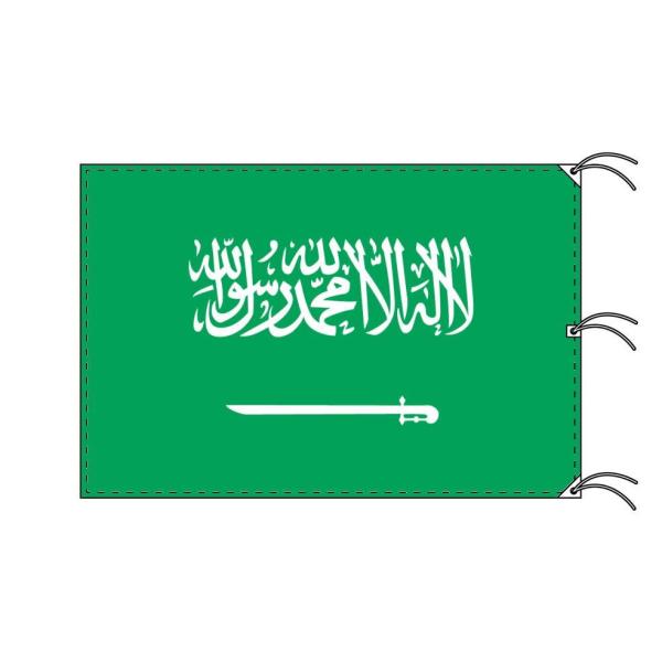 TOSPA サウジアラビア 国旗 140×210cm テトロン製 日本製 世界の国旗シリーズ