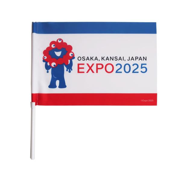 ゆ*う様 EXPO 2025 フラッグ ミャクミャク 非売品 のぼり 応援フラッグ ミャクミャク 2025大阪・関西万博公式ライセンス商品