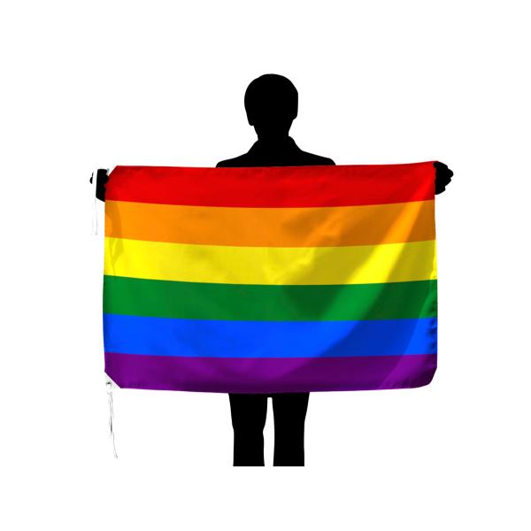 レインボーフラッグ Lgbt 70 105cm テトロン製 日本製 Lgbt 70 トスパ世界の国旗販売 Yahoo 店 通販 Yahoo ショッピング