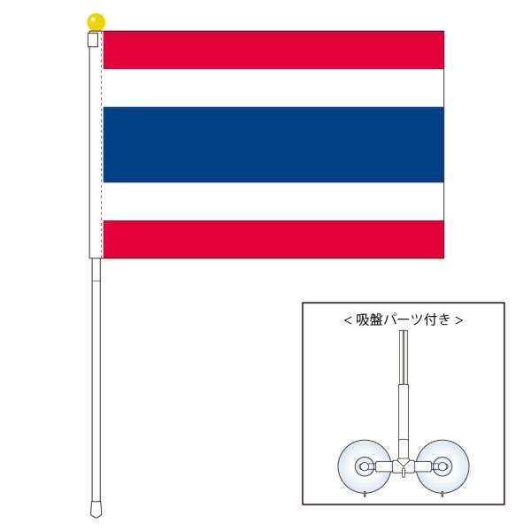 タイ王国海軍旗　韓国国旗　セット tospashop_s-qban496401
