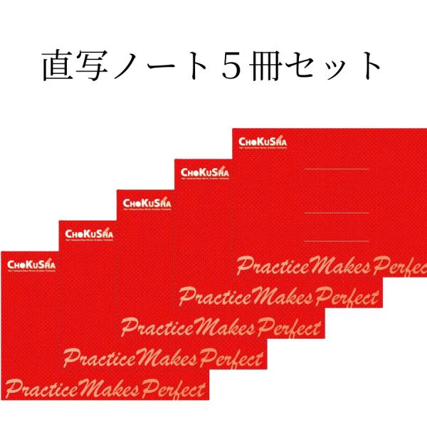 TOSS直写ノート ミシン目入り 5冊セット B5 トレーシングペーパー お手本を写せる 薄紙 無地 TOSS教材