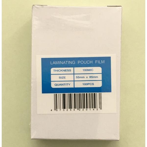 カードサイズ　５５mm×８５mm（100ミクロン）　<br>100枚入り／箱　<br>安全・安心で安定した商品を提供いたします。<br>