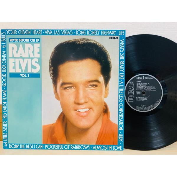 即決LP 独盤 RARE ELVIS Vol.3 エルヴィス・プレスリー レコード