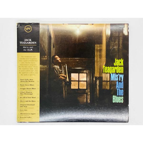 即決CD JACK TEAGARDEN / Mis'ry and the Blues / ジャック・ティーガーデン / 帯付き B0000606-02 X35