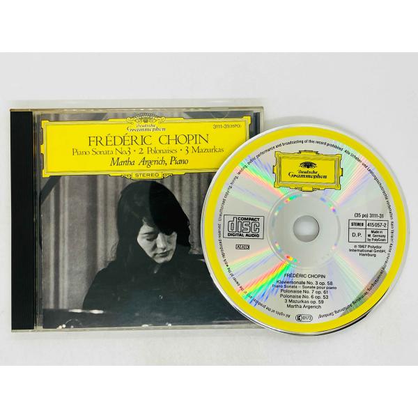 即決CD 西独盤 アルゲリッチ ショパン・リサイタル 第1集 / マルタ