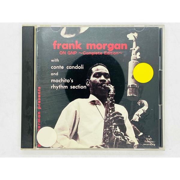 即決CD フランク・モーガン / オン・GNP〜完全版〜 / frank morgan / ON GNP ~Complete Edition~ 国内盤 KICJ 104 F02