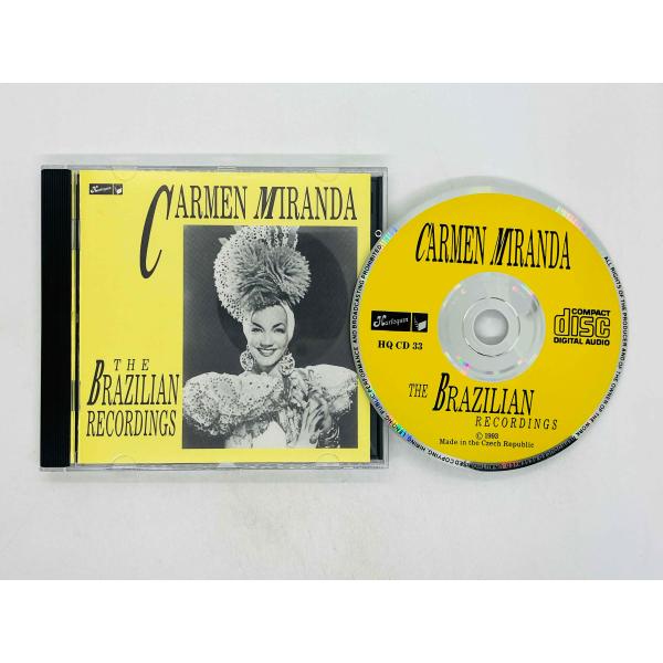 即決CD CARMEN MIRANDA / THE BRAZILIAN RECORDINGS / カルメン・ミランダ / ザ・ブラジリアン・レコーディングス HQ CD 33 L01