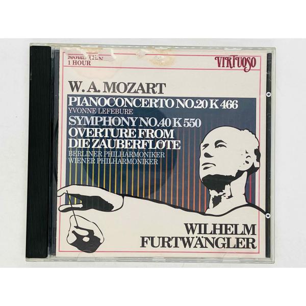 即決CD フルトヴェングラー ピアノ協奏曲第20番 交響曲第40番 W. A. MOZART 2697352 T06