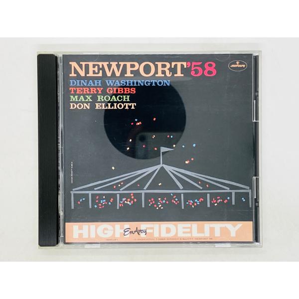 即決CD ニューポート'58 / ダイナ・ワシントン / NEWPORT '58 / DINAH WASHINGTON, TERRY GIBBS, MAX ROACH &amp;DON 国内盤 PHCE-10015 K04
