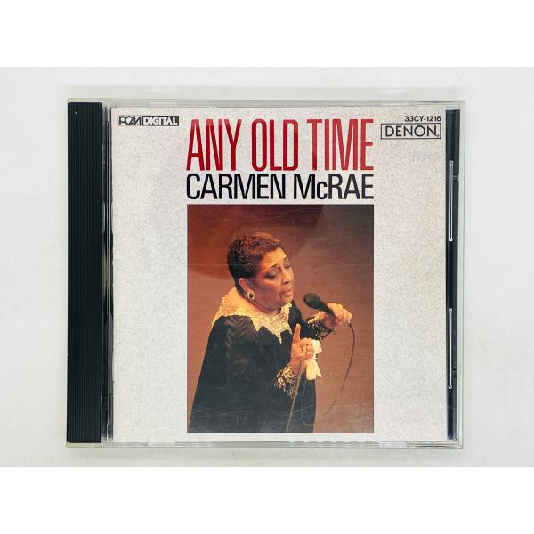 即決CD カーメン・マクレエ / エニー・オールド・タイム / CARMEN McRAE / ANY OLD TIME 国内盤 33CY-1216 K05