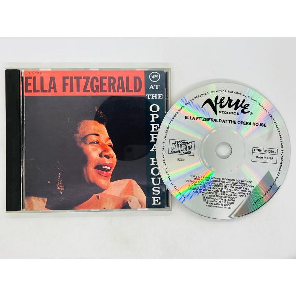 即決CD ELLA FITZGERALD / ELLA AT THE OPERA HOUSE / エラ・フィッツジェラルド / エラ・アット・ザ・オペラ・ハウス 831 269-2 H03
