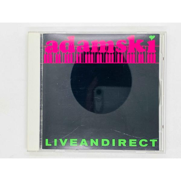 即決CD adamski Liveandirect / アダムスキー ライヴアンディレクト / 国内盤 MVCM-112 Y17