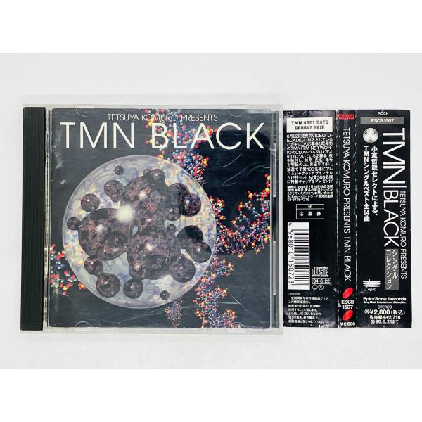 即決CD 小室哲哉 / シングルコレクション / TETSUYA KOMURO PRESENTS TMN BLACK 帯付き ESCB 1507 F04