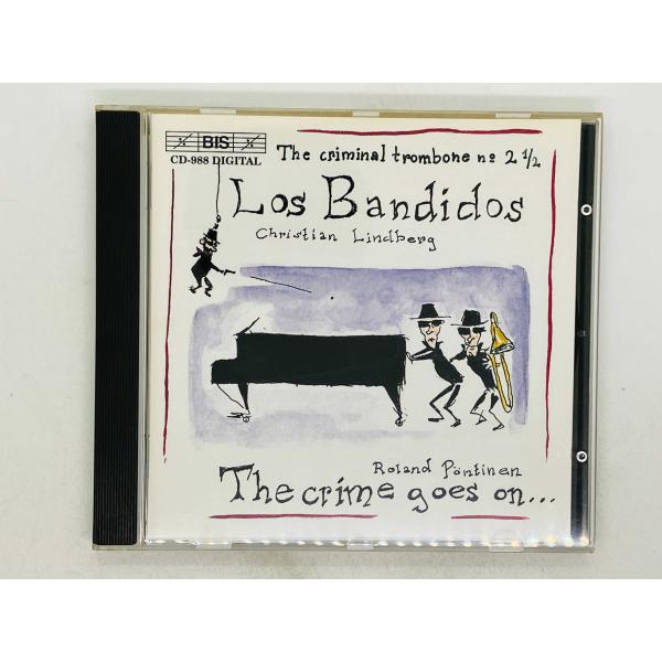 即決CD Los Bandidos: The Criminal Trombone No. 2-1/2 / Christian Lindberg クリスティアン・リンドベルイ BIS-CD-988 S05