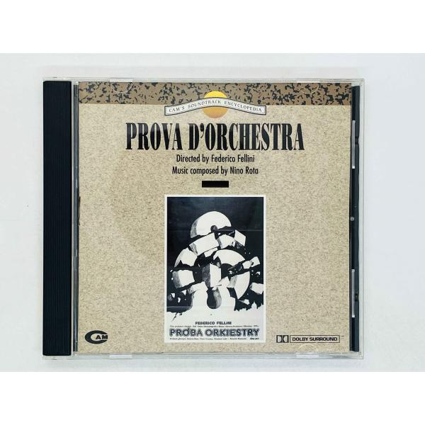 即決CD ニーノ・ロータ / オーケストラ・リハーサル / フェリーニ / Nino Rota / PROVA D'ORCHESTRA イタリア CSE 013 Z22