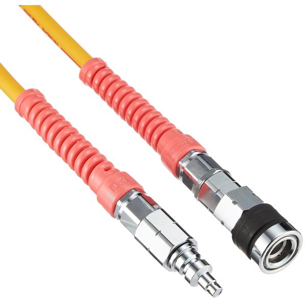 他サイト： HiKOKI(ハイコーキ) 高圧エアホース 0088-8249 ロックキャップソケット 15m 内径5mm パージプラグ付の商品画像