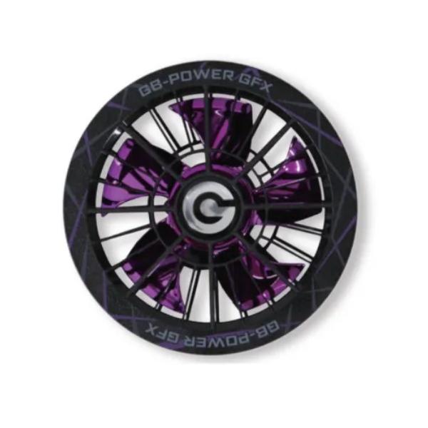 長信ジャパン 空調ウェア用 30V ファンセット GFXSBP ブラックパープル