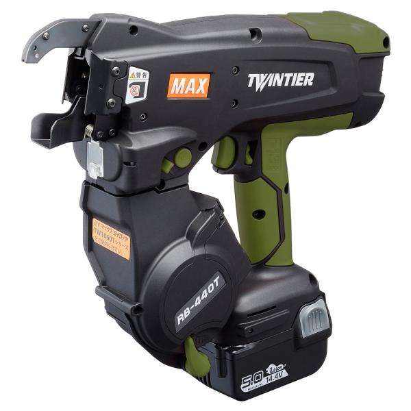 MAX マックス RB-440T-B2C/1450A 鉄筋結束機  中古品 バッテリ14.4V二個/充電器付き 【ハンズクラフト宜野湾店】 total-homes_4902870873325