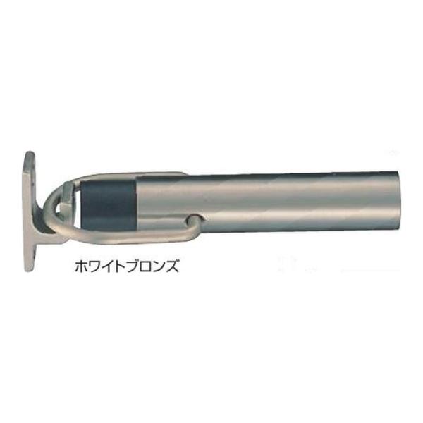 シロクマ スリム円筒戸当り アオリ止め (磨きクリア) RB-36 金 10個/ケース 真鍮 ゴム ドアストッパー 戸当たり ドア金物