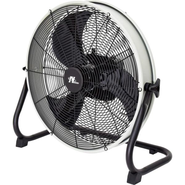 【ジャンク品】HiKOKI 業務用扇風機 日動工業 K-L450MC マルチチェンジャー内蔵AC/DC兼用充電ファン 風迅