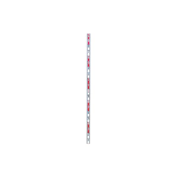 シンワ シンワ測定 標尺 アルミ製 2m 巾60mm 77352 : Total Homes
